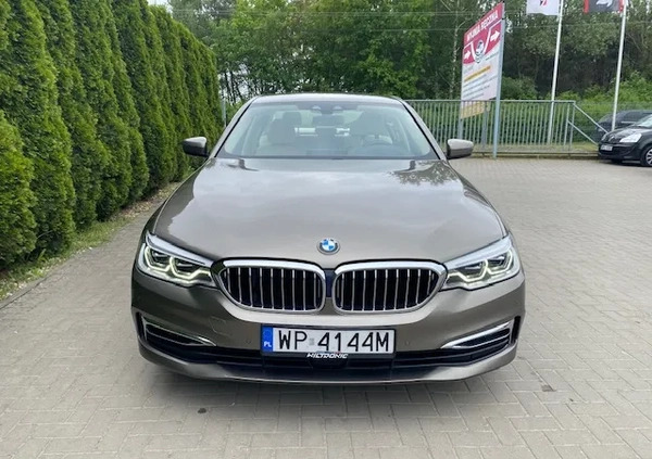 BMW Seria 5 cena 139900 przebieg: 129000, rok produkcji 2018 z Płock małe 232